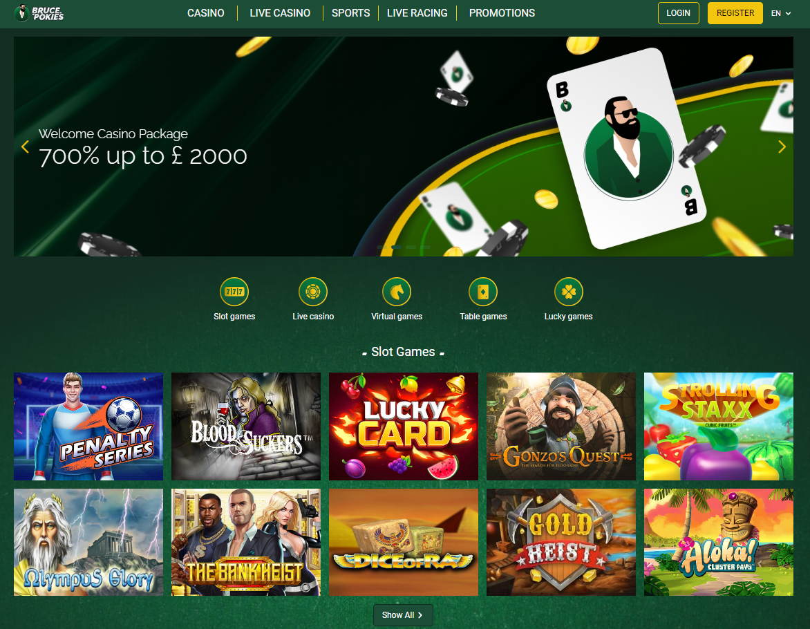 Discover the Exciting World of Online Casino Bruce Pokies