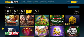 Explore Casino SlotsNBets UK Your Gateway to Online Gambling Thrills